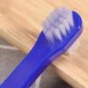 DOITOOL Double-Sided Denture Brush with Large and Small Brush Heads, 4-Pack, Blue view 3