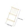 HAKIDZEL Beige Hanging Hair Clip Holder view 2