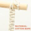 HAKIDZEL Beige Hanging Hair Clip Holder view 3