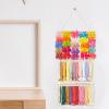HAKIDZEL Beige Hanging Hair Clip Holder view 4