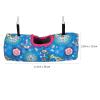 JEWEDECO Hamster House Warm Bed Nest Hanging Tunnel with 2 Metal Hooks view 2