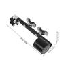 Cane Holder for Rollators and Mobility Scooters, Black, Foldable view 2