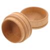 Storage Box for Baby Teeth and Hair, Round Tooth Box, Christmas Party Theme view 1