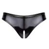 Open Crotch Women's PU Underwear view 1