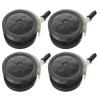 PRETYZOOM 4-Pack Universal Stroller Replacement Wheels, PP Plastic, Wear-Resistant and Quiet view 1