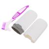 Travel Toothbrush for Dentures with Double-Sided Bristles, 2-Piece view 1