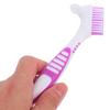 Travel Toothbrush for Dentures with Double-Sided Bristles, 2-Piece view 3