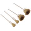 Copper Nail Brush, 4-Piece Set for Drill and Sanding Bits view 1
