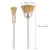 Copper Nail Brush, 4-Piece Set for Drill and Sanding Bits view 2