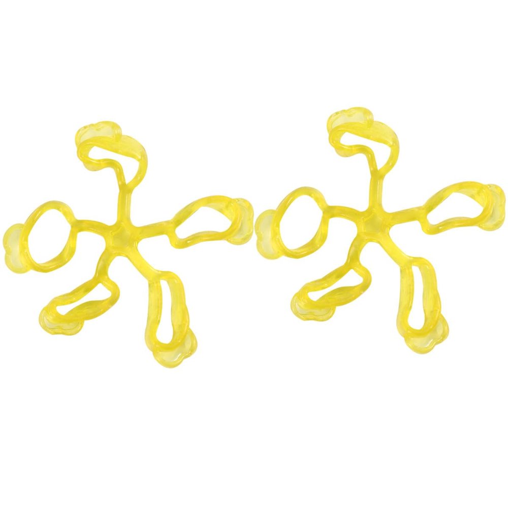 CIMAXIC 2-Piece Silicone Finger Trainers for Guitar and Rehabilitation
