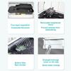 Turtle Tank Aquarium Habitat Kit with Platform and Plants, Easy Water Changes, Durable Design for Aquatic Reptiles view 3