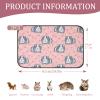 2-Pack Reusable Guinea Pig Pee Pads, 60 x 45 cm, Washable Cage Liners view 2