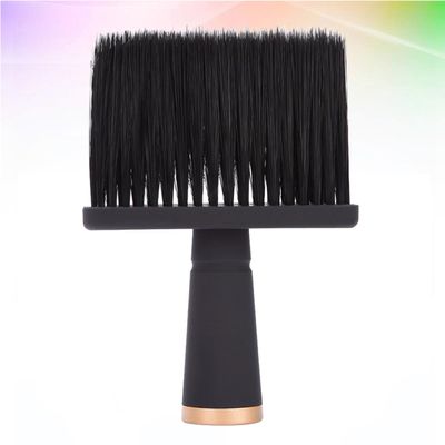 PartyKindom Haircut Neck Duster Brush, Black Nylon