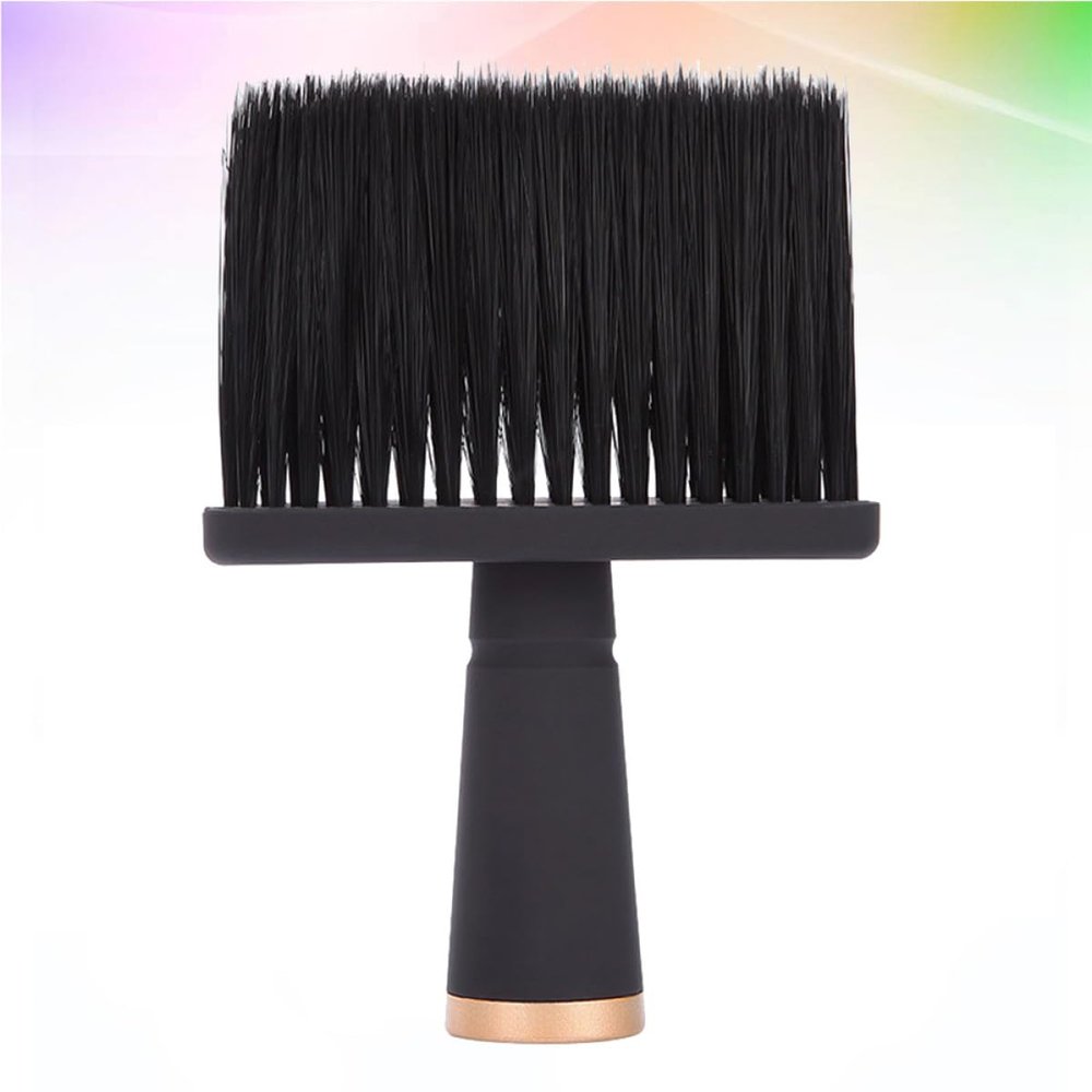 PartyKindom Haircut Neck Duster Brush, Black Nylon