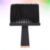 PartyKindom Haircut Neck Duster Brush, Black Nylon view 1