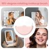Face Makeup Brush with Soft Bristles and Protective Cover view 4
