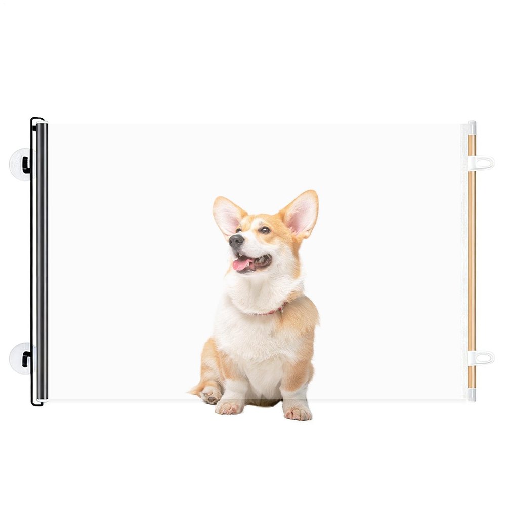 Retractable Pet Safety Gate for Dogs, Puppies, and Cats