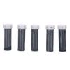 Denash Foot File Roller Heads, Reusable Quartz Stone Rollers for Micro Pedi Nano, 5-Pack view 1