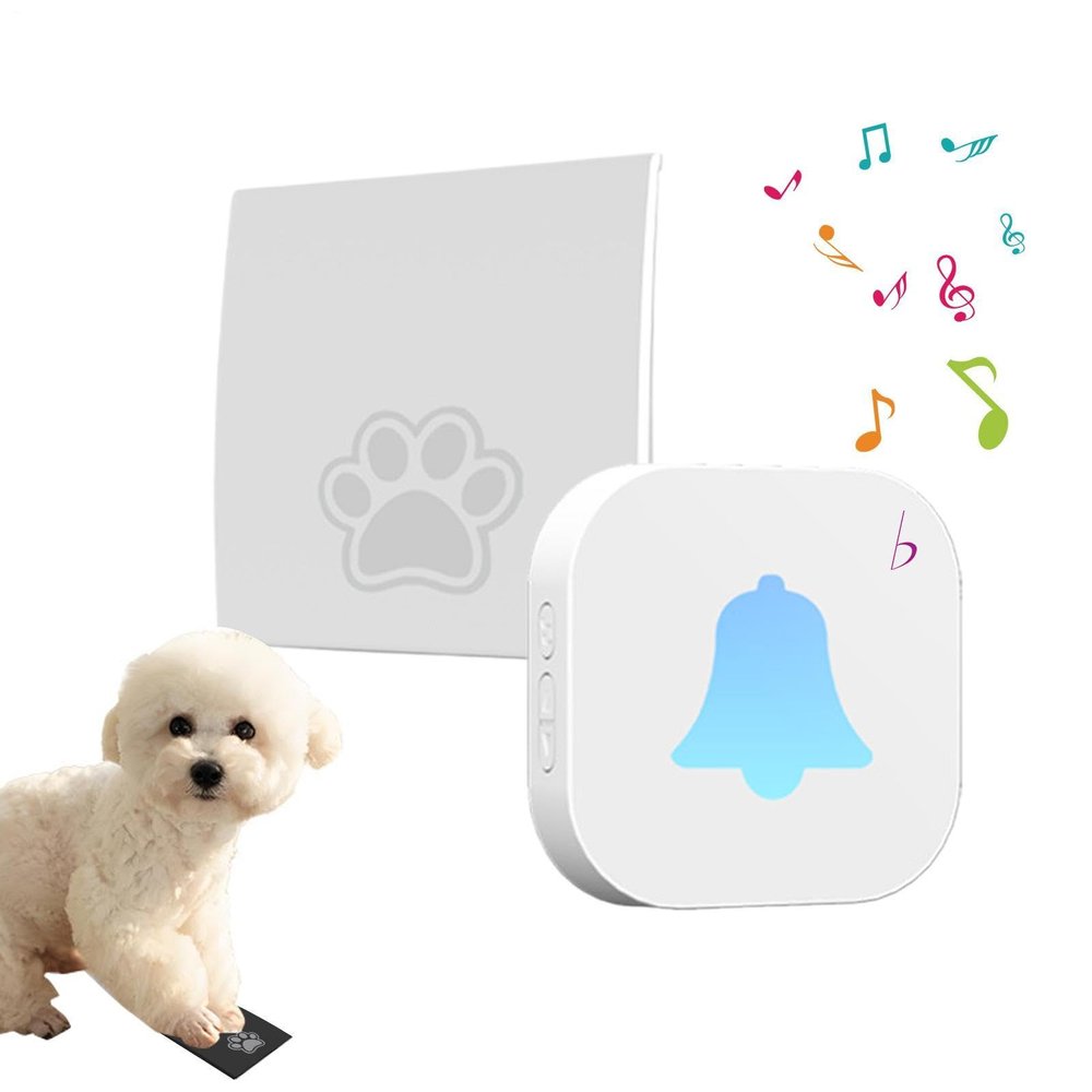 Generic Electric Dog Doorbell, Waterproof Long-Range Device