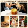 Dog Water Bowl, 1200 ml with Floating Food Dispenser view 4