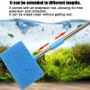 Generic Aquarium Cleaning Sponge with Adjustable-Length Scraper view 4