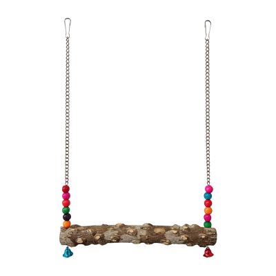 Chicken Toy for Coop, Non-Slip Wooden Bar
