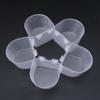 Shntig Bird Food Cups with Hooks, Transparent, 5 Pack view 2