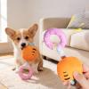 Cheese-Shaped Dog Squeaky Toy view 2