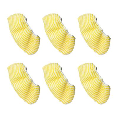 ZEPFJHE 6-Pack Quick-Install Steam Mop Pads