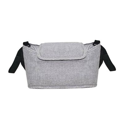 Yunhgft Stroller Organizer Bag with Drink Holders and Shoulder Strap