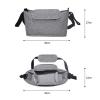 Yunhgft Stroller Organizer Bag with Drink Holders and Shoulder Strap view 4