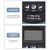 Alipis Electronic Fishing Scale, 50 kg Capacity, Tape Measure, Compact ABS and Stainless Steel Hanging Scale with Clear Display view 3