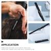 HOMOCONO Portable Folding Comb for Men with Oval Acrylic Mirror and Keychain view 4