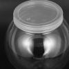 OHPHCALL Shatterproof Plastic Betta Aquarium, Small Round Fish Bowl, 2,200 mL view 3