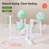Space-Saving, Foldable Baby Bottle Drying Rack view 3