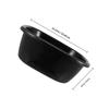Portable Plastic Shampoo Basin view 2