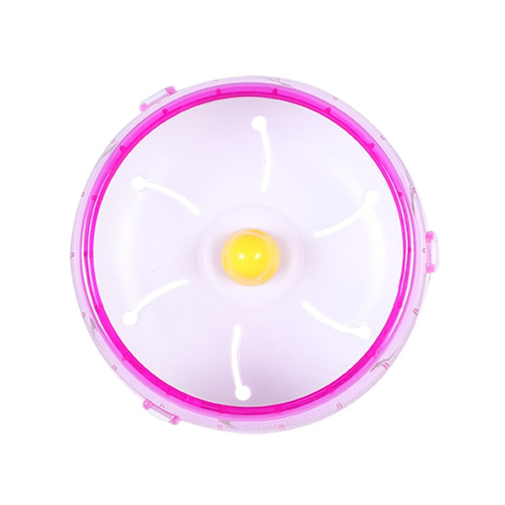 ZwaitL Quiet Hamster Exercise Wheel with Stand, Height-Adjustable