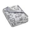 QIANCHAOJI Soft Gray Washable Pet Blanket, Cozy Indoor Mat for Cats, Puppies and Dogs of All Sizes (76 x 104 cm) view 1