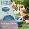 2-in-1 Cat and Dog Bowl, Wobble Interactive Pet Bowl, Blue view 2