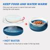 2-in-1 Cat and Dog Bowl, Wobble Interactive Pet Bowl, Blue view 4