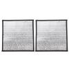 BESTOMZ 2-Pack Reptile Heating Mats 30x30cm view 1