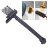 Ycauty 2-in-1 Comb Cleaning Brush, Double-Sided, Blue view 2