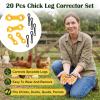 Nevoluxer 20 Pack Chick Leg Correction Bands view 3