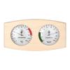 Sauna Thermometer and Hygrometer with Glass Cover view 1