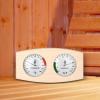 Sauna Thermometer and Hygrometer with Glass Cover view 3