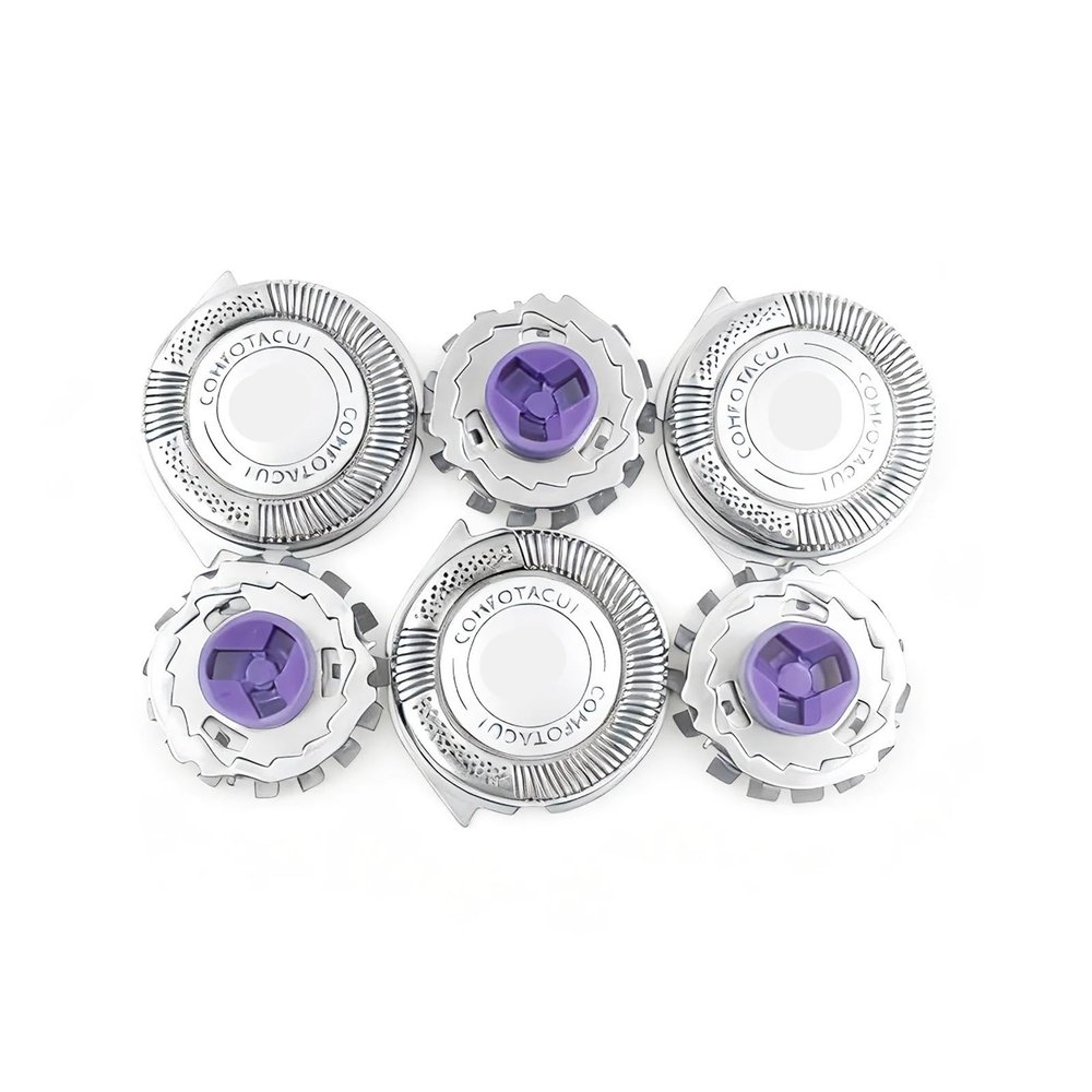 3-Pack HQ8 Replacement Shaver Heads, Compatible with Philips PT730 PT735 PT860 PT870 AT750 AT751 AT890 AT891 HQ7120 HQ7100