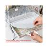Hhmmei2024-23 Large Parrot Flight Cage with Stand, White Light Gray view 3
