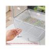 Hhmmei2024-23 Large Parrot Flight Cage with Stand, White Light Gray view 4
