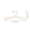 SHERCHPRY Children's Clothes Hangers, Brown, 2-Pack view 2
