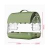 Hhmmei2024-23 High-Transparency Acrylic Bird Cage for Parrots, Portable Outdoor Flight Cage with Stand (B) view 2